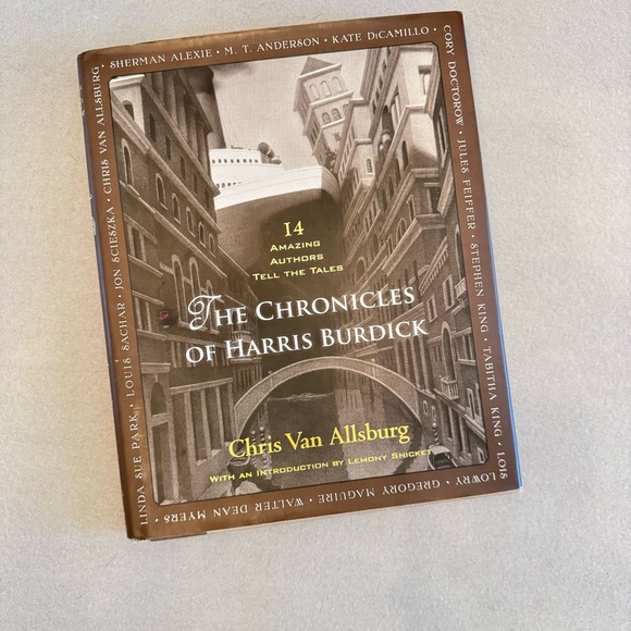 Hardcover The Chronicles of Harris Burdick 14 tales by Chris Van Allsburg - Picture 2 of 12